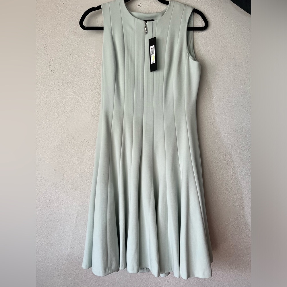Donna Karan Women's Sleeveless Fit & Flare Dress - Picture 2 of 8